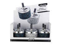 Aschenbecher "STRASS", 2-fach sortiert; 6er...