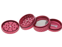 Grinder "Wabenrelief" 4-tlg.; 5-fach sortiert; &Oslash; 55 mm; 6 x 5 cm; einzeln