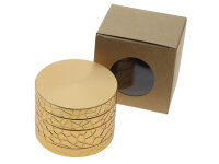 Grinder "Netz" 4-tlg.; 5-fach sortiert; &Oslash; 52 mm; H&ouml;he 4,8 cm; einzeln