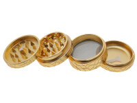 Grinder "Netz" 4-tlg.; 5-fach sortiert; &Oslash; 52 mm; H&ouml;he 4,8 cm; einzeln