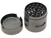 Grinder "Aschenbecher" 4-tlg.; 2-fach sort.; &Oslash; 48 mm; H&ouml;he 5,8 cm; einzeln