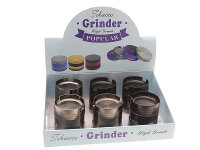 Grinder "Aschenbecher" 4-tlg.; 2-fach sort.; &Oslash; 48 mm; H&ouml;he 5,8 cm; einzeln