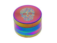 Grinder "Skull" regenbogenfarbig; 4-tlg.;...