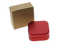 Grinder "Square"; 2-tlg.; 5-fach sort.; &Oslash; 48 mm; 5,5 x 5,5 x 2,5 cm; einzeln