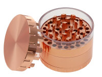 Grinder 4-tlg., &Oslash; 50 mm; H&ouml;he: 4,4 cm; einzeln