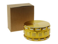 Grinder "XXL Premium" 4-tlg.; &Oslash; 9 cm; H&ouml;he 5 cm