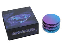 Grinder Diamond"; 4-tlg.; 3-fsch sort.; &Oslash; 53 mm; H&ouml;he 3,8 cm; einzeln