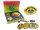 Geschenkbox "Rasta Skull" Grinder, Aschenbecher, Pipe & Siebe