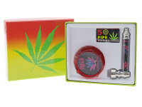 Pfeifen-Set "High Life" Pfeife, Grinder und Siebe