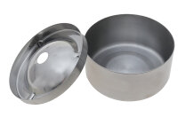 Aschenbecher "Simple Style"  braun, &Oslash; 11,5 cm; H&ouml;he: 6 cm