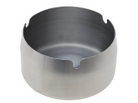 Aschenbecher "L" silber, matt geb&uuml;rstet;...