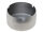Aschenbecher "L" silber, matt geb&uuml;rstet; &Oslash; 9,5 cm; H&ouml;he 5,3 cm