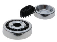 Aschenbecher "Lammelle" silber, &Oslash; 11 cm;...