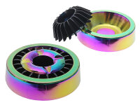 Aschenbecher "Lammelle" regenbogenfarbig,...