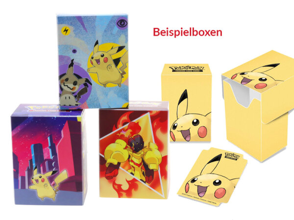 Pokémon Set - 50 Pokemon Karten & Deck Box