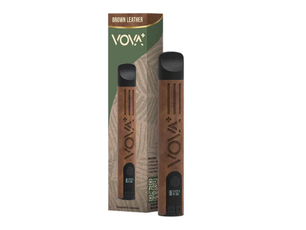 Vova Plus - Volks Vaporizer - Brown Leather