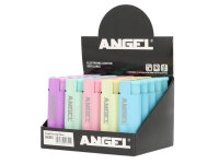 Sturmfeuerzeuge "PASTEL" Jetflame; 5-fach sortiert; 25er Display