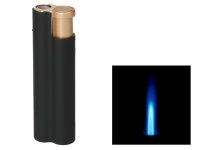 Sturmfeuerzeug "Jet Noir Gold", Jet-Flamme,...