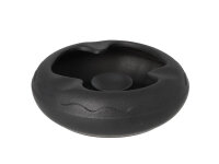 Zigarrenaschenbecher "Steingut" schwarz, 3...