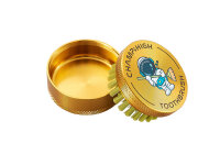 Grinder "BRUSH" 3-fach sortiert, Ø 5,0cm. H 2,3 cm, einzeln