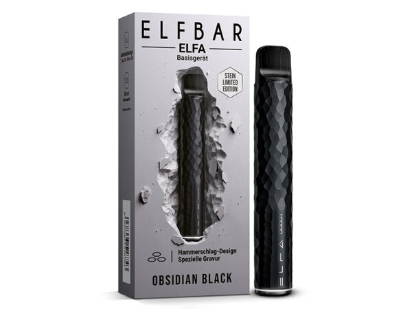ELFBAR ELFA Basisgerät - Limited Edition - obsidan black (schwarz)