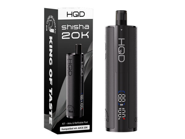 HQD 20K - KIT (Basisger&auml;t & Leerpod) - black (schwarz)
