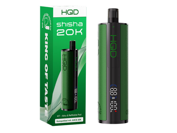 HQD 20K - KIT (Basisger&auml;t & Leerpod) - green (gr&uuml;n)