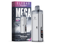 ELFBAR ELFX MEGA - Refillable Kit - silver (silber)