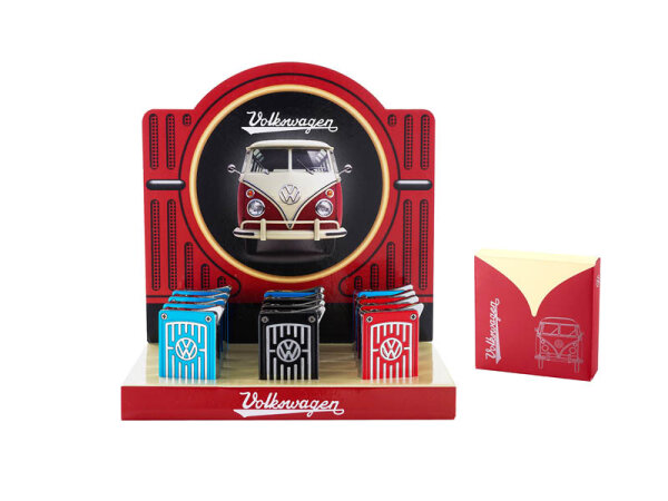 Metallfeuerzeuge "VW", 4-fach sortiert, 12er Display