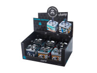 Schleuderaschenbecher "STORMTROOPER SQUARE PUSH", 8.5 x 8.5 x 12.2 cm, 6er Display