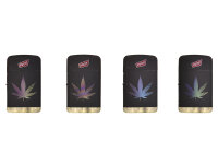 Sturmfeuerzeuge "Cana Lines", Blueflame, 4-fach...