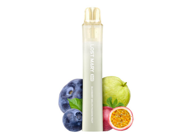 Lost Mary 800 - Blueberry Melon Passion Fruit (Blaubeere, Melone, Passionsfrucht) - 20mg