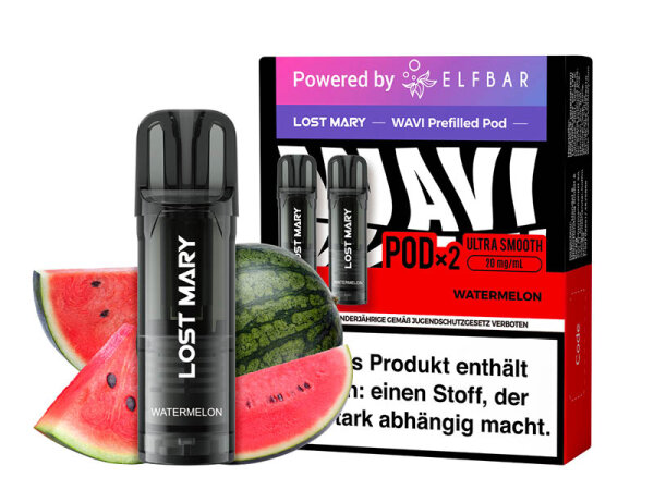 Lost Mary WAVI Prefilled Pod - Watermelon (Wassermelone) - 20mg