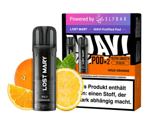 Lost Mary WAVI Prefilled Pod  - Wild Orange (Orange) - 20mg
