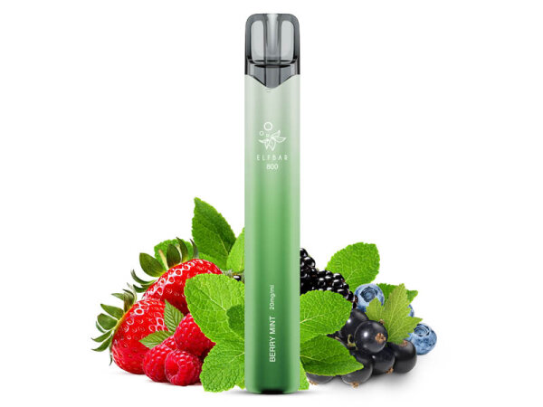 ELFBAR 800 - "Berry Mint" (Beere, Minze) - 20 mg - 800 Züge