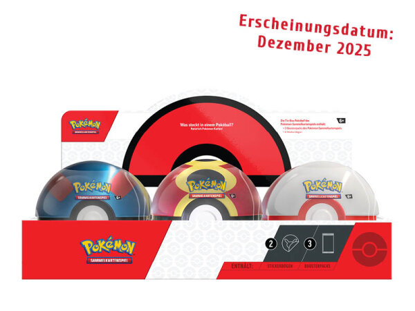 Pok&eacute;mon - Tin - Pokeball Herbst 2025