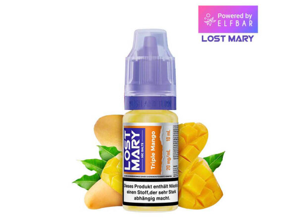 ELFBAR Lost Mary (Nic Salts) - Triple Mango (Dreifache Mango) - Liquid - 20 mg/ml - 10 ml