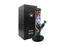 Glasbong Black Leaf "Unicorn Pink", H&ouml;he 30cm; &Oslash; 5,0cm; Schliff 18,8mm