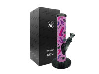 Glasbong Black Leaf "Sex Toy Pattern", H&ouml;he 30cm; &Oslash; 5,0cm; Schliff 18,8mm