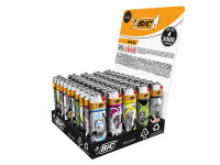 BIC Maxi J26 "Antique" Reibrad Feuerzeuge, 50er...