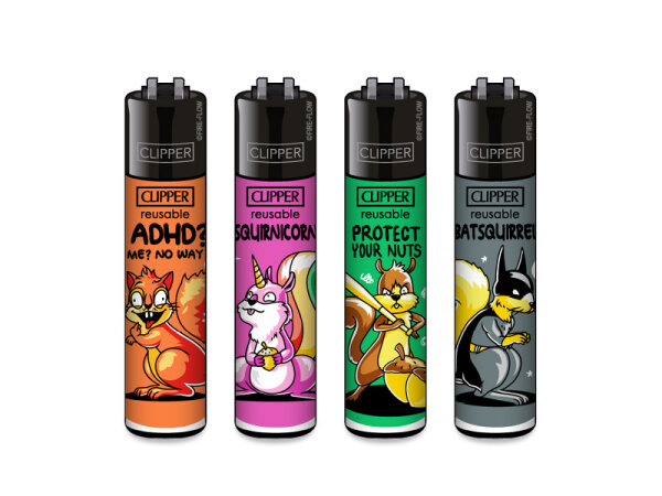 Clipper Large SQUIRRELS, 48er Display