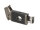 Zigarrenfeuerzeug "Schwarz/Anthrazit", Jet-Flamme; Abschneider Ring50 + Bohrer 7mm; Dorn & Zigarrenablage; H: 10 cm