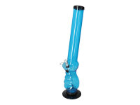 Acrylbong "Boss" blau, H&ouml;he 45cm,...