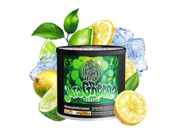 187tobacco - Mrs. Green (Limette, Zuckerwatte) - 200g (29,90 Euro)