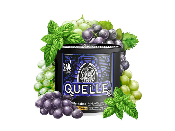 187tobacco - Quelle (Minze, Traube) - 200g (29,90 Euro)