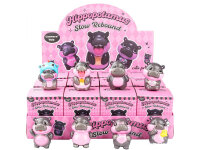 Hippopotamus Squishy, 5cm, 12er Display