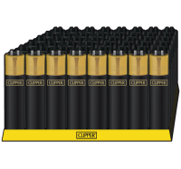 Clipper Large BLACK - GOLDCAP, 48er Display