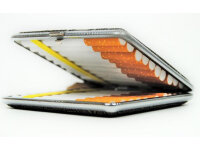 Zigarettenetui "Design-Gemischt" für 20 Zig., mit Gummiband, 12er Display